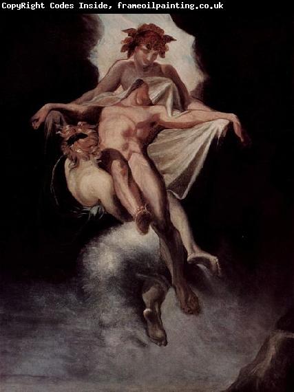 Johann Heinrich Fuseli Sleep and Death carrying away Sarpedon of Lycia